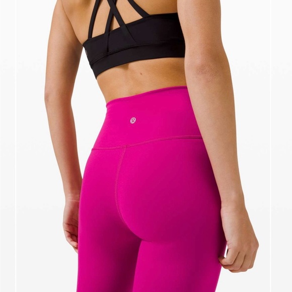 Lululemon Wunder Train High-Rise Tight 25" Ripened Raspberry - Picture 2 of 9